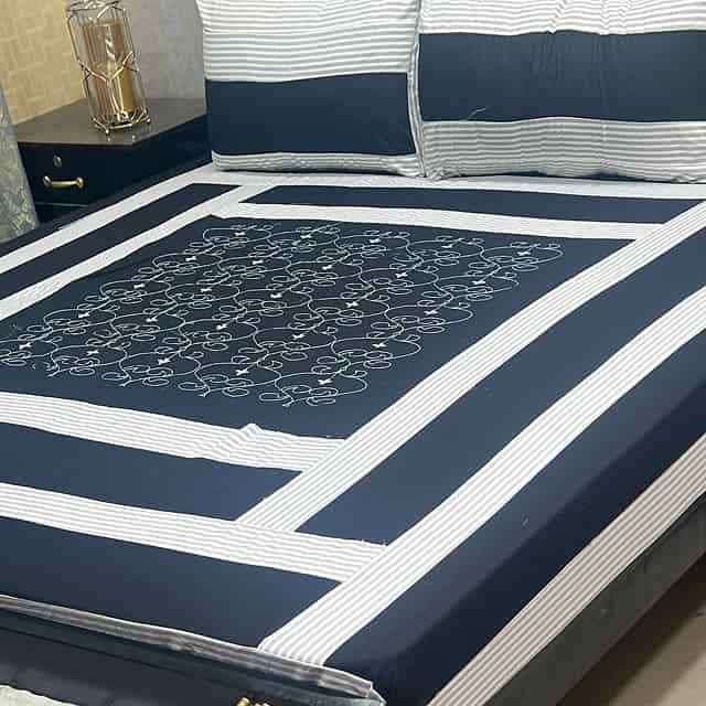Premium Cotton Printed Bed Sheet