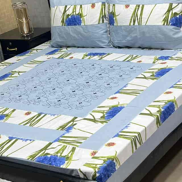 Premium Cotton Printed Bed Sheet