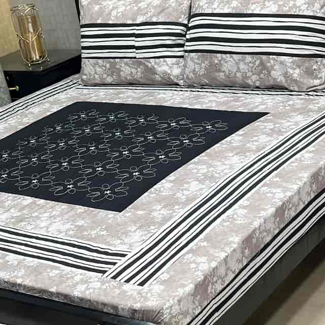 Premium Cotton Printed Bed Sheet