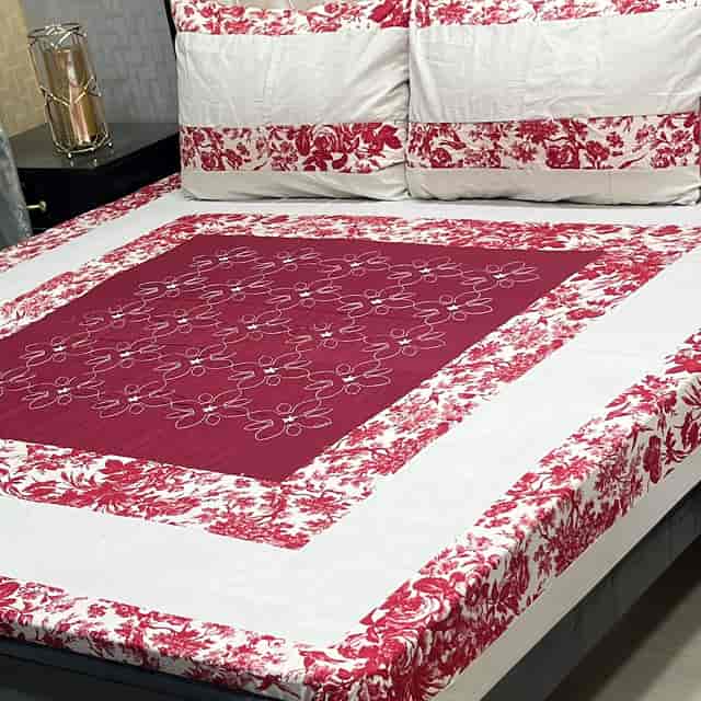 Premium Cotton Printed Bed Sheet