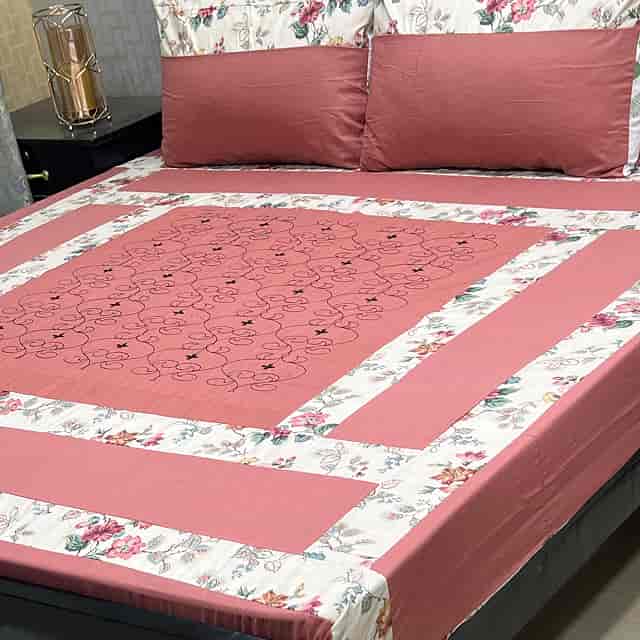 Premium Cotton Printed Bed Sheet