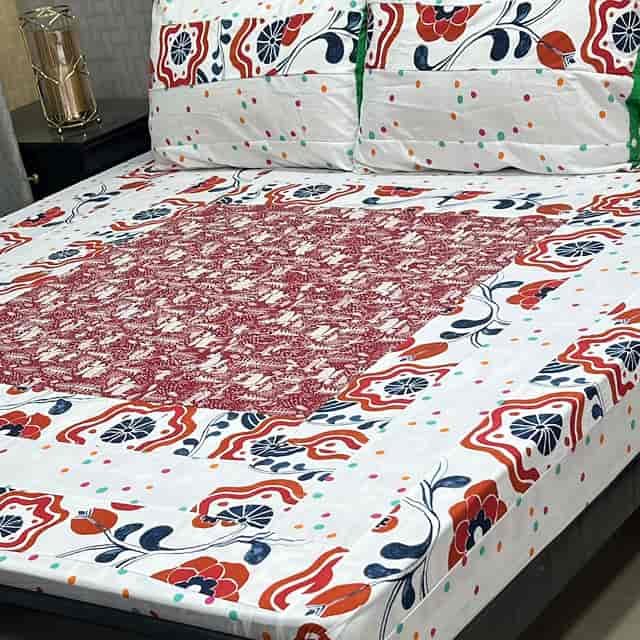 Premium Cotton Printed Bed Sheet