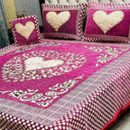 Luxury 4-Piece Velvet Jacquard Bedsheet