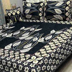 Luxury 4-Piece Velvet Jacquard Bedsheet