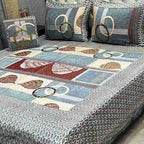 Luxury 4-Piece Velvet Jacquard Bedsheet