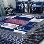 Luxury 4-Piece Velvet Jacquard Bedsheet